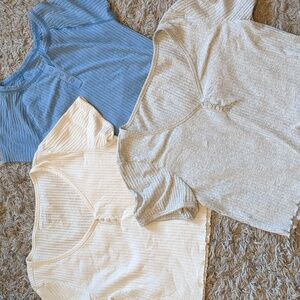 American Eagle Ribbed T-shirt XL Bundle